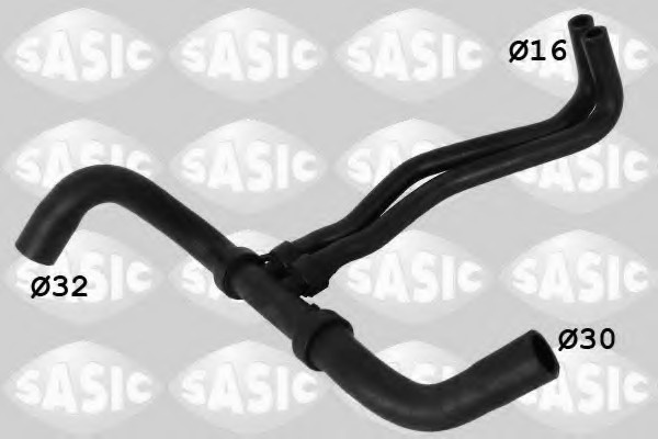 Furtun radiator # partea de jos Renault Megane 2002 2003 2004 2005 2006 2007 2008 # 3404058 # SASIC