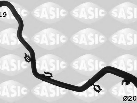 Furtun radiator RENAULT MEGANE III hatchback (BZ0_) (2008 - 2016) SASIC 3404097