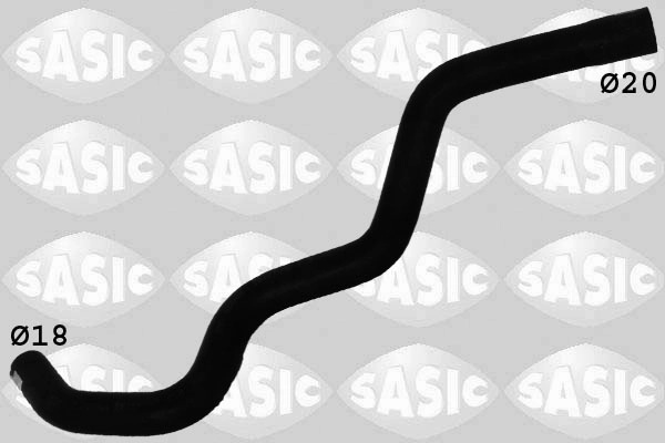 Furtun radiator SASIC 3404102 pentru RENAULT MODUS / GRAND MODUS (F/JP0_) 2004-2009