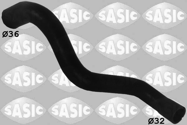 Furtun radiator SASIC montare superior dreapta 3406158 model FORD FOCUS II caroserie inchisa/combi G6DB 1997cc 136cp 100kW 2005 2006 2007 2008 2009 2010 2011
