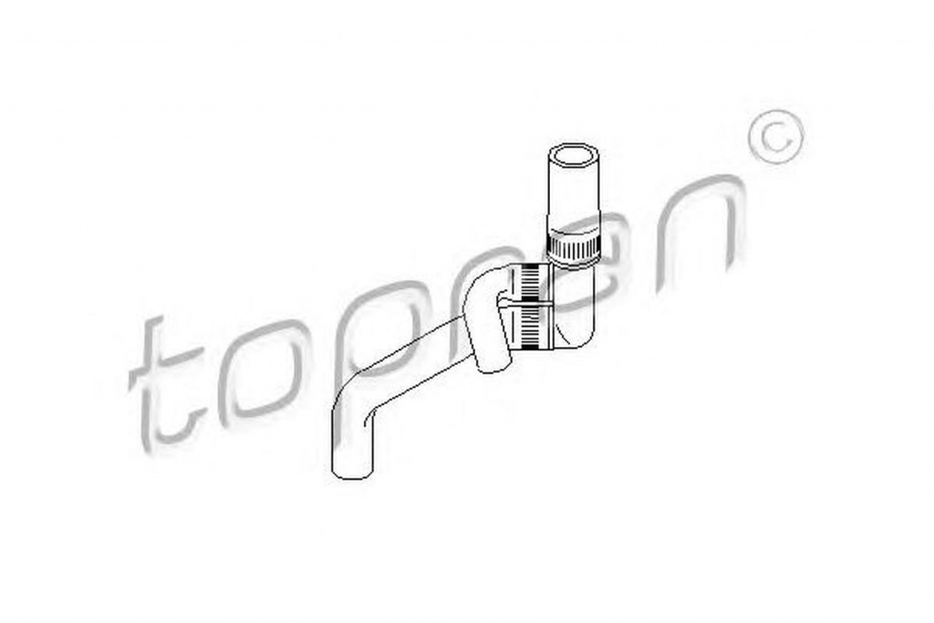 Furtun radiator VW PASSAT Variant 3A5 35I TOPRAN 1