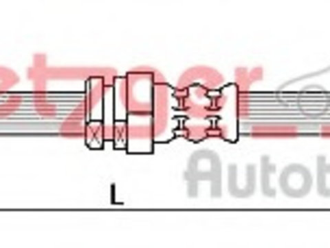 Furtun supracurgere combustibil 4110192 METZGER pentru Daewoo Nubira Daewoo Lacetti Chevrolet Lacetti Chevrolet Nubira Chevrolet Optra