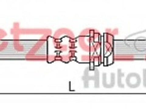 Furtun supracurgere combustibil 4110248 METZGER pentru Audi A3 Vw Passat Vw Cc
