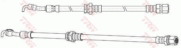 Furtun supracurgere combustibil PHD948 TRW pentru Chevrolet Lacetti Chevrolet Nubira Chevrolet Optra Daewoo Nubira Daewoo Lacetti