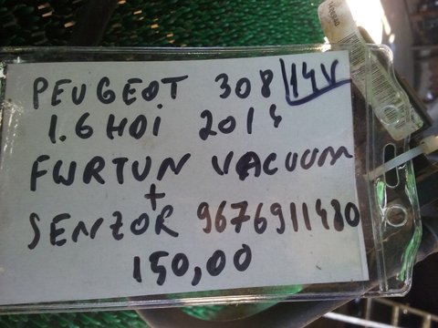 Furtun vacuum+senzor 9676911480 Peugeot 308 1.6HDI 2014