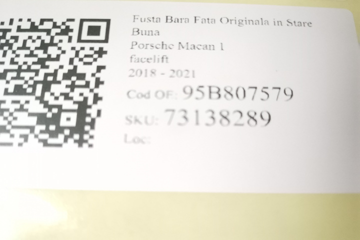 Fusta Bara Fata Originala in Stare Buna 