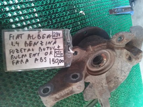 Fuzeta+butuc+rulment ok(stanga)fara ABS Fiat Albea 1.4 benzina