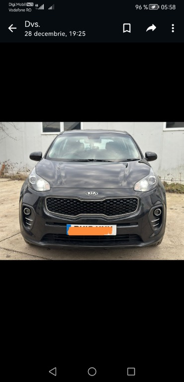 Fuzeta fata dreapta fara cod 1.7CRDI Kia Sportage IV 2015-2022