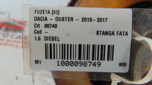 Fzeta stanga Dacia Dusrer 2013-2017 1.6 