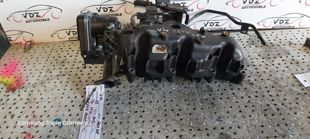 Galerie admisie cu clapete vw polo 6r 1.2 tdi cfw 03p129711d
