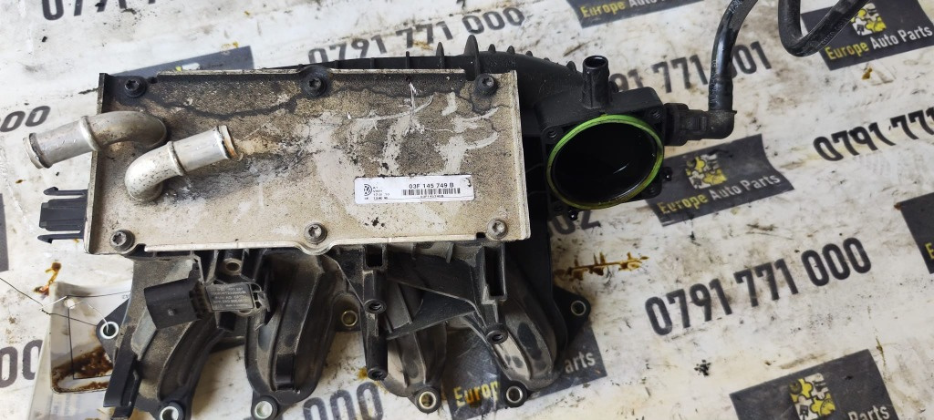 Galerie admisie cu intercooler Vw Polo 1.2 TSI cod motor CBZ an 2012 cod 03F129711F / 03F145749B