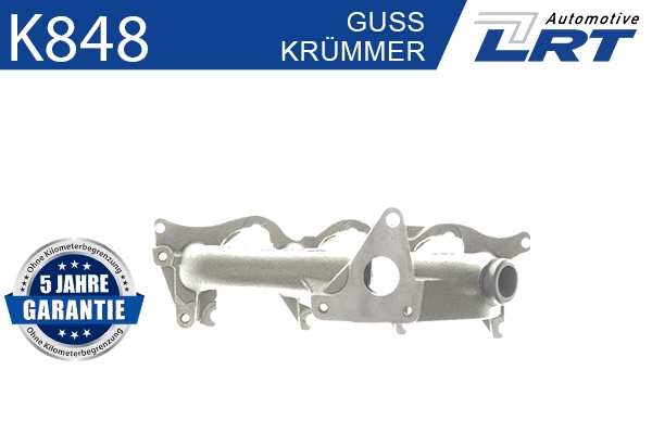 Galerie, sistem de esapament LRT K848 pentru RENAULT LAGUNA II Grandtour (KG0/1_) 2001 2002 2003 2004 2005 2006 2007