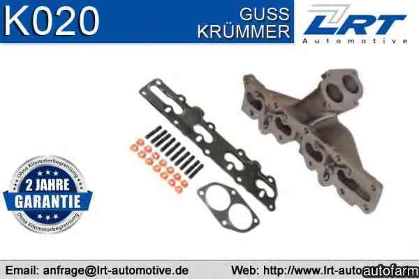 Galerie, sistem de esapament VAUXHALL FRONTERA Mk I (A) LRT K020