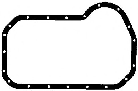 Garnitura baie ulei AUDI 100 (44, 44Q, C3) (1982 - 1991) ELRING 248.097