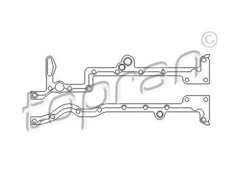 Garnitura baie ulei FORD TRANSIT TOURNEO TOPRAN 302280 PieseDeTop