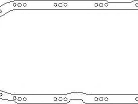 Garnitura baie ulei OPEL KADETT E Cabriolet (43B_), OPEL KADETT E hatchback (33_, 34_, 43_, 44_), OPEL ASTRA F (56_, 57_) - TOPRAN 201 317