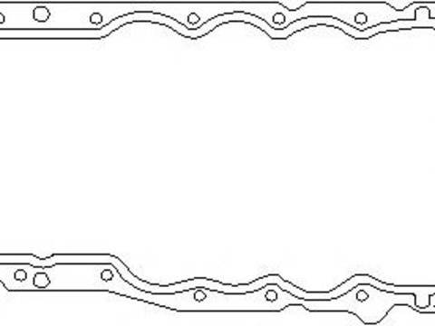 Garnitura baie ulei OPEL VITA B (73_, 78_, 79_), OPEL ASTRA G hatchback (F48_, F08_), OPEL ASTRA G combi (F35_) - TOPRAN 205 602