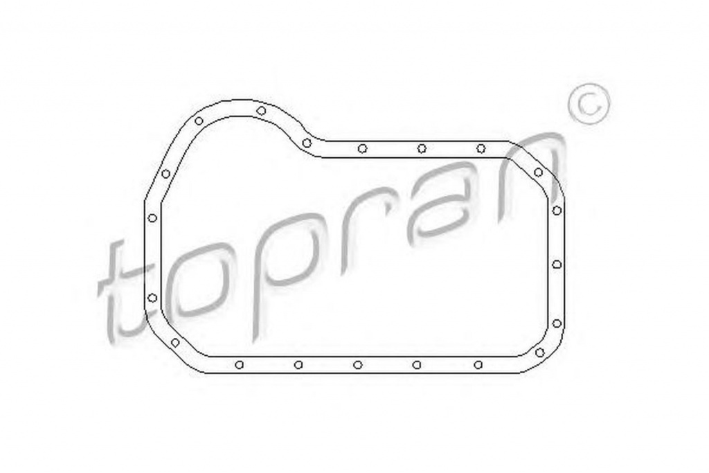 Garnitura baie ulei VW LUPO 6X1 6E1 TOPRAN 100816 