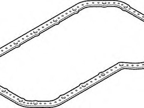 Garnitura baie ulei VW PASSAT (3B2) (1996 - 2001) ELRING 495.620 piesa NOUA