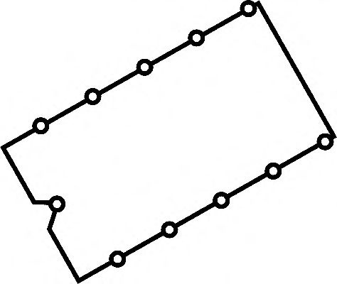 Garnitura, capac supape AUDI A4 (8EC, B7) (2004 - 2008) CORTECO 440069P piesa NOUA