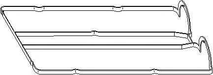 Garnitura, capac supape FORD FIESTA Mk IV (JA_, JB_), FORD FOCUS (DAW, DBW), FORD FOCUS Clipper (DNW) - TOPRAN 301 878