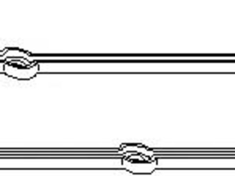 Garnitura, capac supape MERCEDES-BENZ limuzina (W124), MERCEDES-BENZ KOMBI Break (S124), MERCEDES-BENZ 190 limuzina (W201) - TOPRAN 400 932