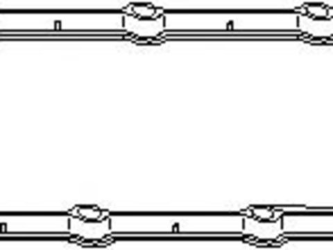 Garnitura, capac supape VW TOURAN (1T1, 1T2), AUDI A3 (8P1), VW RABBIT V (1K1) - TOPRAN 111 924