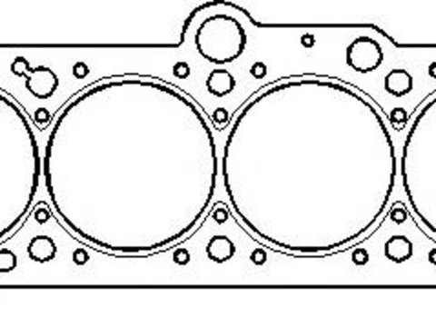 Garnitura, chiulasa AUDI 90 (8C, B4), AUDI 80 Avant (8C, B4), VW ATLANTIC I (16) - TOPRAN 100 195