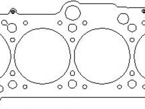 Garnitura, chiulasa AUDI 90 (8C, B4), AUDI 80 Avant (8C, B4), SEAT CORDOBA limuzina (6K1, 6K2) - TOPRAN 100 953