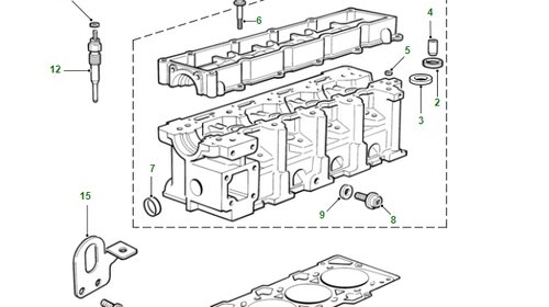 Garnitura chiulasa LVB100920 Land Rover 