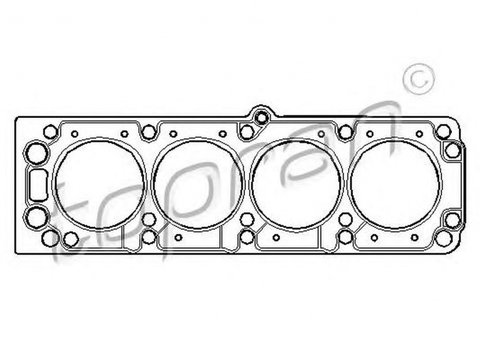 Garnitura chiulasa OPEL ASTRA F combi 51 52 TOPRAN 201152 PieseDeTop