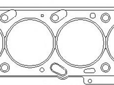 Garnitura, chiulasa OPEL VECTRA B hatchback (38_), OPEL VECTRA B (36_), OPEL VECTRA B combi (31_) - TOPRAN 206 135