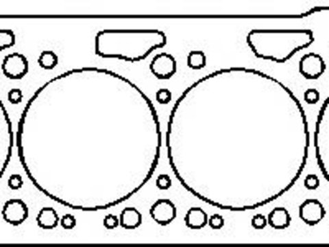 Garnitura, chiulasa SEAT CORDOBA limuzina (6K1, 6K2), VW POLO (6N1), VW GOLF Mk III (1H1) - TOPRAN 100 539