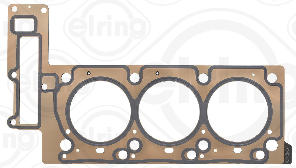 Garnitura chiulasa ~ stanga VITO bus (W639) 126 (639.701, 639.703, 639.705) bus 3,498 258 benzina ~ 497.421 ~ ELRING