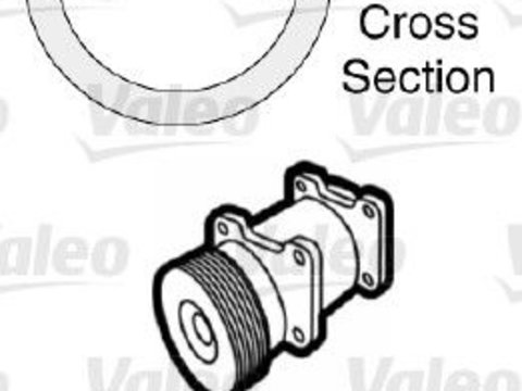 Garnitura,conducta lichid de racire VALEO 509742