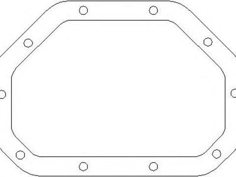 Garnitura, diferential OPEL COMBO (71_), OPEL MONZA E (39_, 49_), OPEL KADETT E Cabriolet (43B_) - TOPRAN 200 512