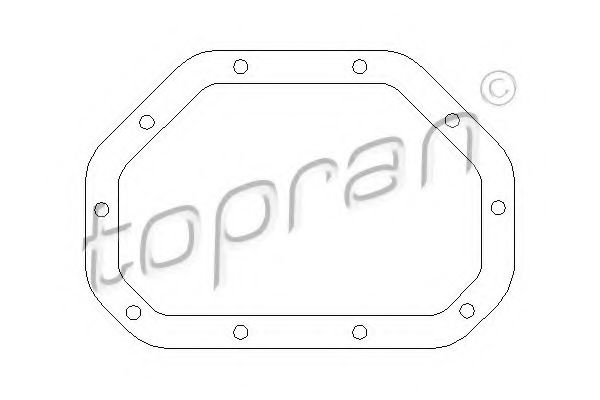 Garnitura, diferential OPEL ZAFIRA B Van (2005 - 2016) TOPRAN 206 470