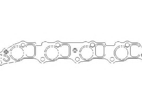 Garnitura, galerie admisie OPEL VECTRA C, OPEL VECTRA C GTS, OPEL SIGNUM - TOPRAN 207 610