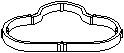 Garnitura, galerie admisie PEUGEOT 806 (221), Citroen SYNERGIE (22, U6), PEUGEOT 406 limuzina (8B) - TOPRAN 722 190