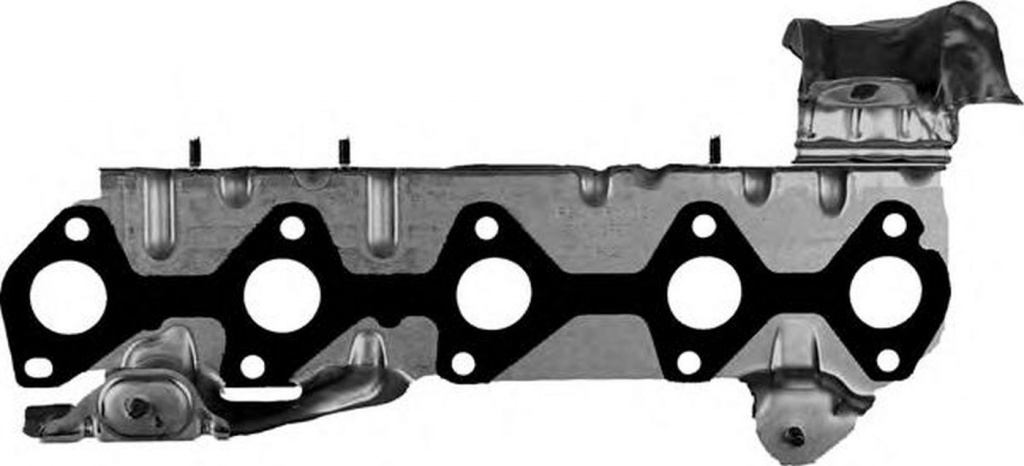 Garnitura galerie evacuare PEUGEOT 3008 GLASER X5953401