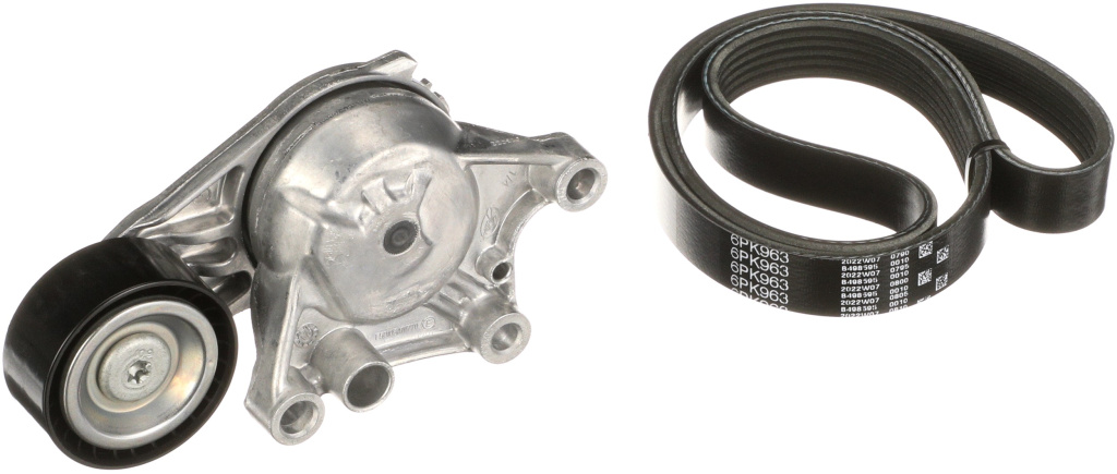 GATES Set curea transmisie cu caneluri K026PK963 se potriveste la OPEL COMBO E Tour / Life (K9) A 16 DT (DV6D) 1560cc 92cp 68kW 2019 2020 2021 2022 2023 2024