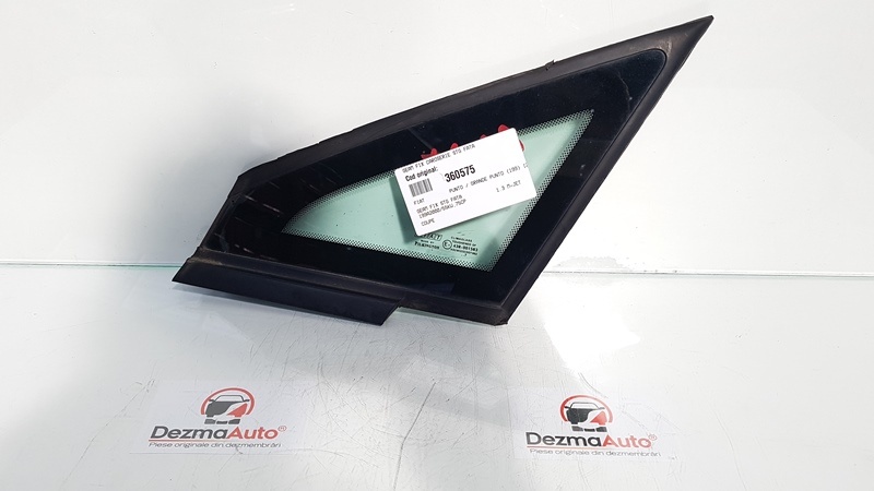 Geam fix caroserie stanga fata, Fiat Punto, Grande