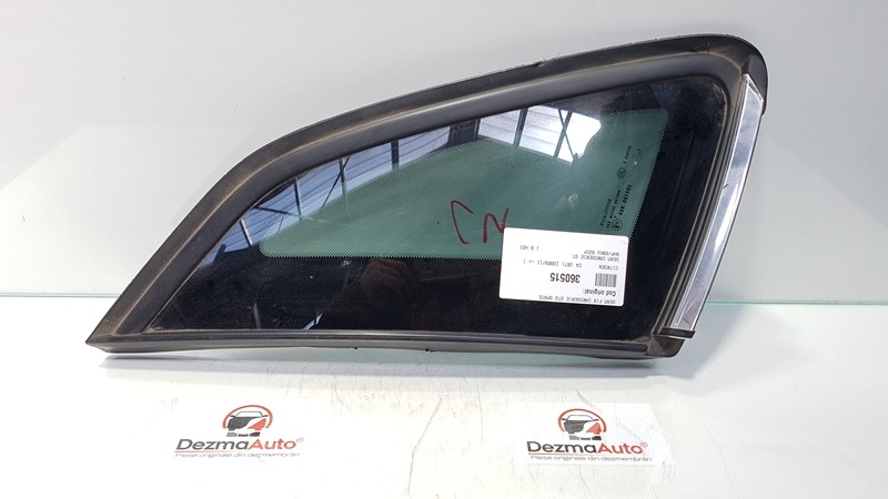 Geam fix caroserie stanga spate, Citroen C4 (id:36