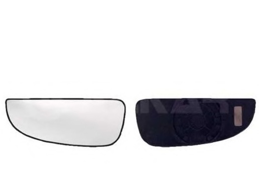 Geam oglinda Citroen Jumper 2006-2014, Jumper 2014-, Fiat Ducato (250) 2006-2014, Ducato 2014-, Peugeot Boxer, 09.2006-prezent, Dreapta, Crom, Fara incalzire, Panoramica, BestAutoVest 71748249, 8151LN 5770557E,