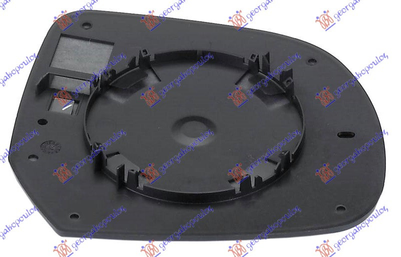 GEAM OGLINDA (CONVEX) 10-13 - NISSAN MICRA (K12) 02-10, NISSAN, NISSAN MICRA (K12) 02-10, 024407607