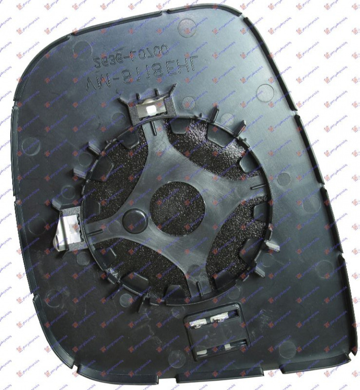 GEAM OGLINDA (CONVEX) 12- - PEUGEOT PARTNER 15-, PEUGEOT, PEUGEOT PARTNER 15-19, 638007603