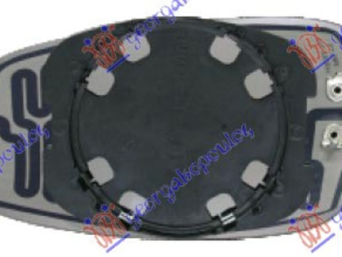 Geam oglinda incalzit -09 stanga/dreapta FIAT IDEA 04-10 FIAT STILO 01-06 LANCIA MUSA 03-13 cod 71718830,71718827