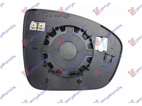 Geam Oglinda Incalzit - Renault Captur 2000-2001, 963650126r