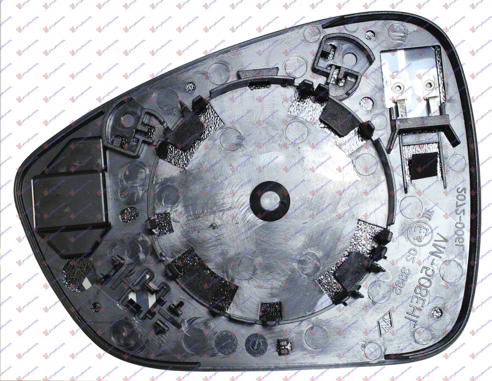GEAM OGLINDA INCALZITA (CONVEX) - F2, OPEL, OPEL CROSSLAND X 17-20, 613007601