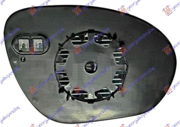 GEAM OGLINDA INCALZITA (CONVEX) - NISSAN JUKE 10-15, NISSAN, NISSAN JUKE 10-15, 577007612